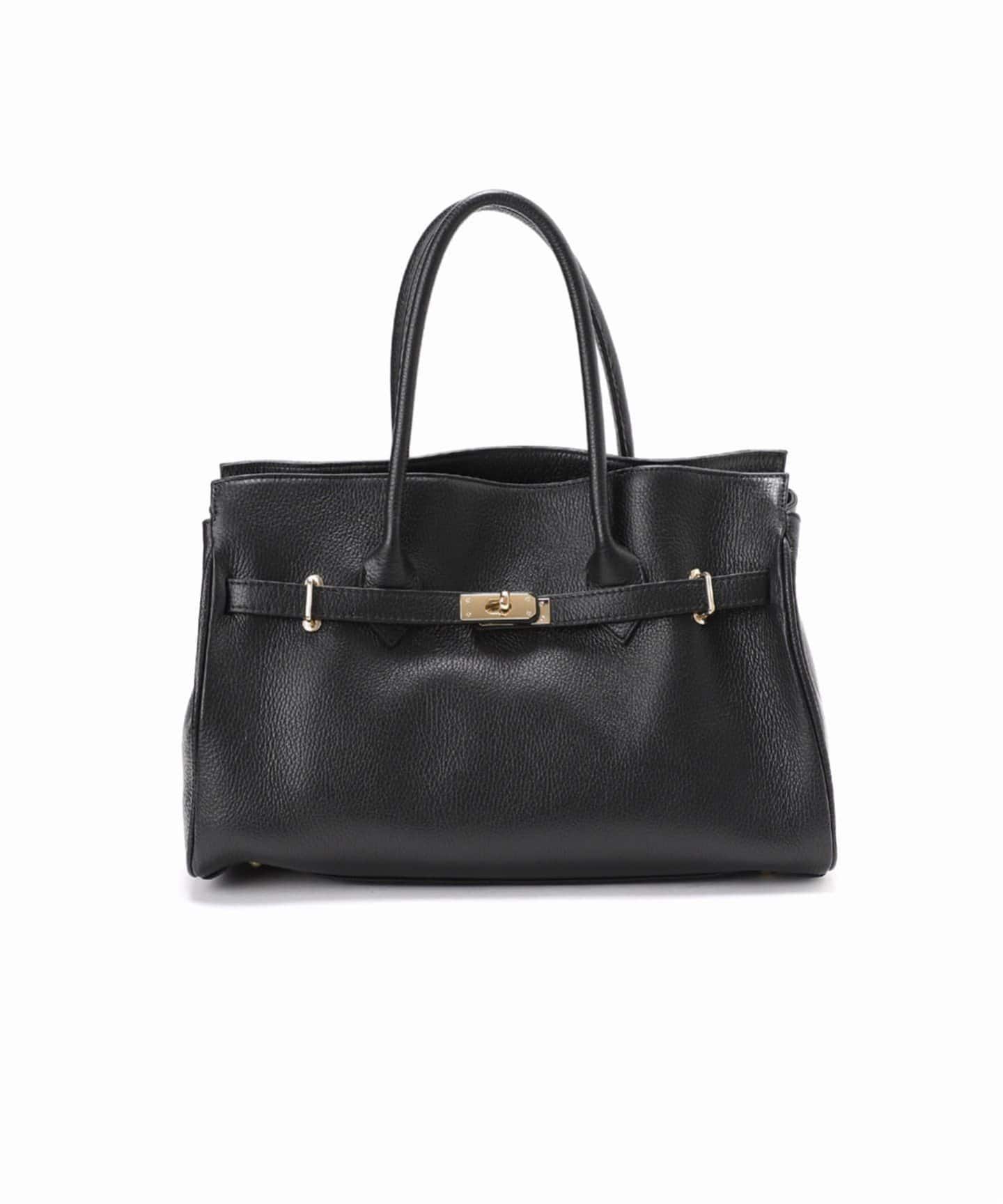 現行品　NOBLE MILOS/ミロス 金具付きショルダー　美品　ブラック 追加》MILOS/ミロス 金具付きショルダー3（ショルダーバッグ