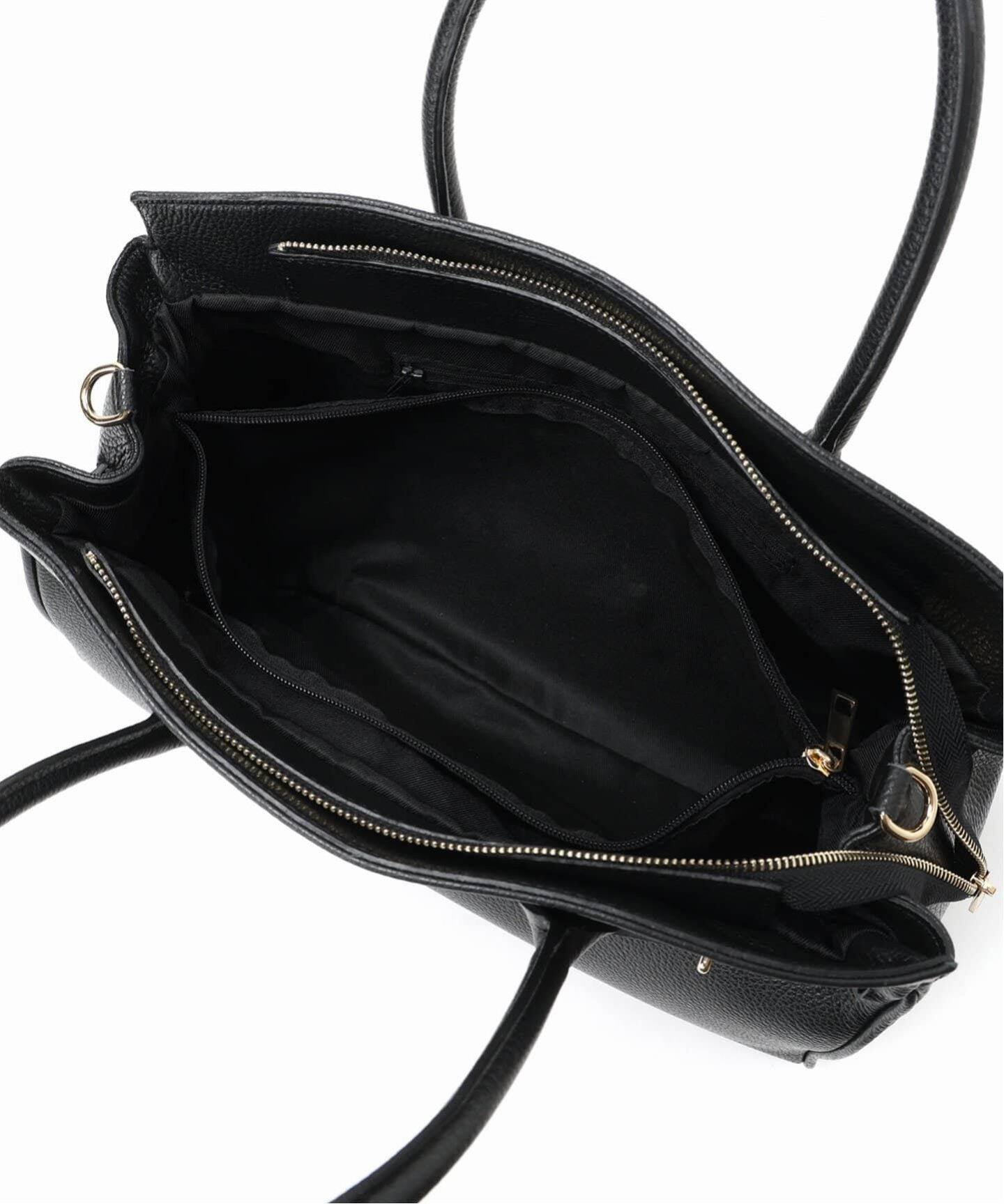 現行品　NOBLE MILOS/ミロス 金具付きショルダー　ブラック 追加》MILOS/ミロス 金具付きショルダー | ノーブル(Noble