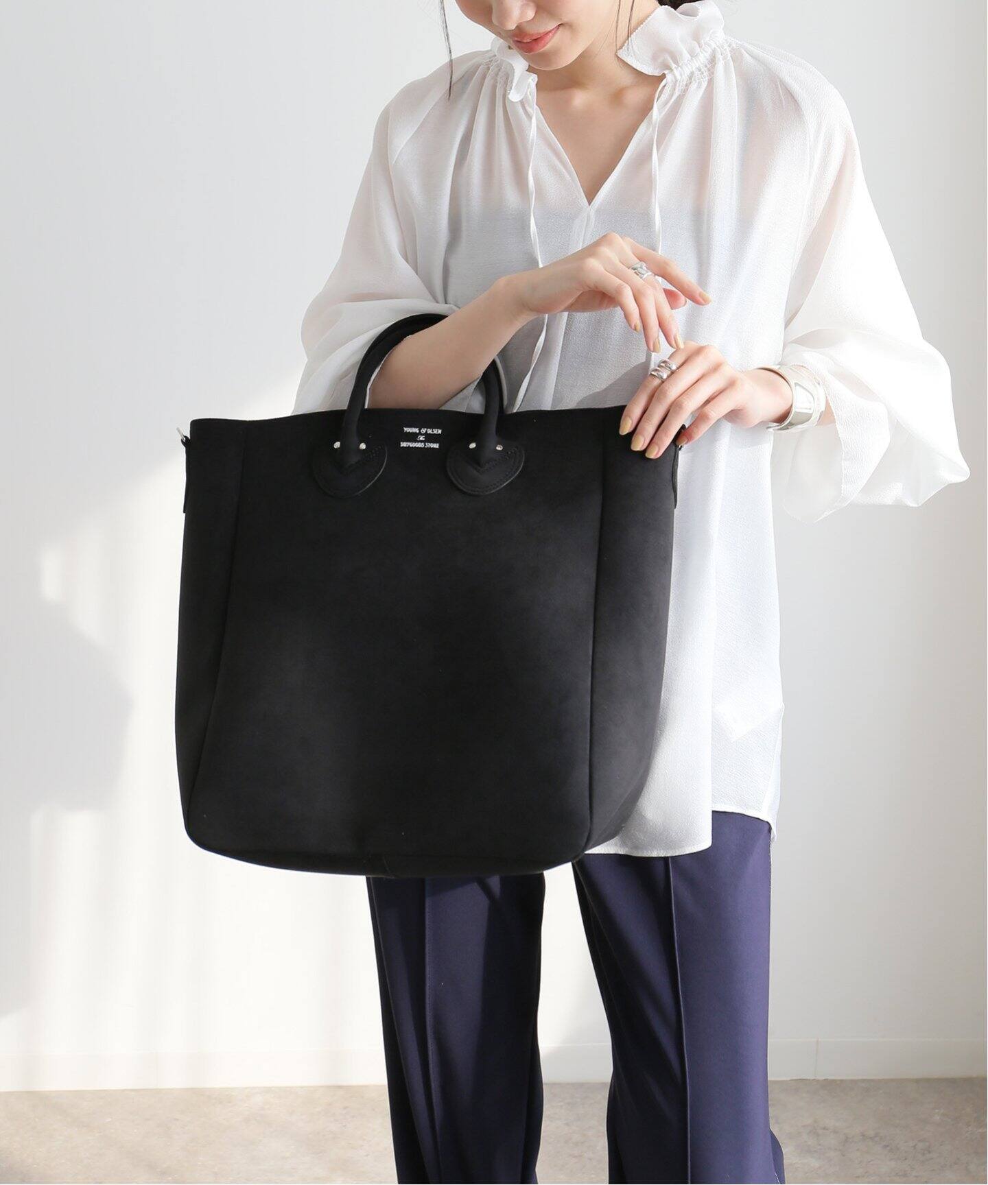 YOUNG & OLSEN 別注 ウルトラスエード トートバッグ  