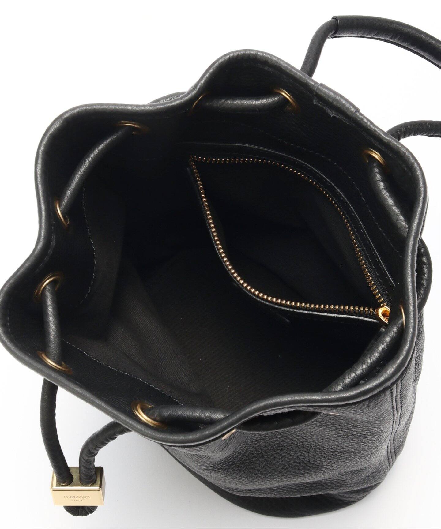 S.MANO (エス マーノ) DRAWSTRING BAG SMALL（ハンドバッグ）｜EDIFICE 