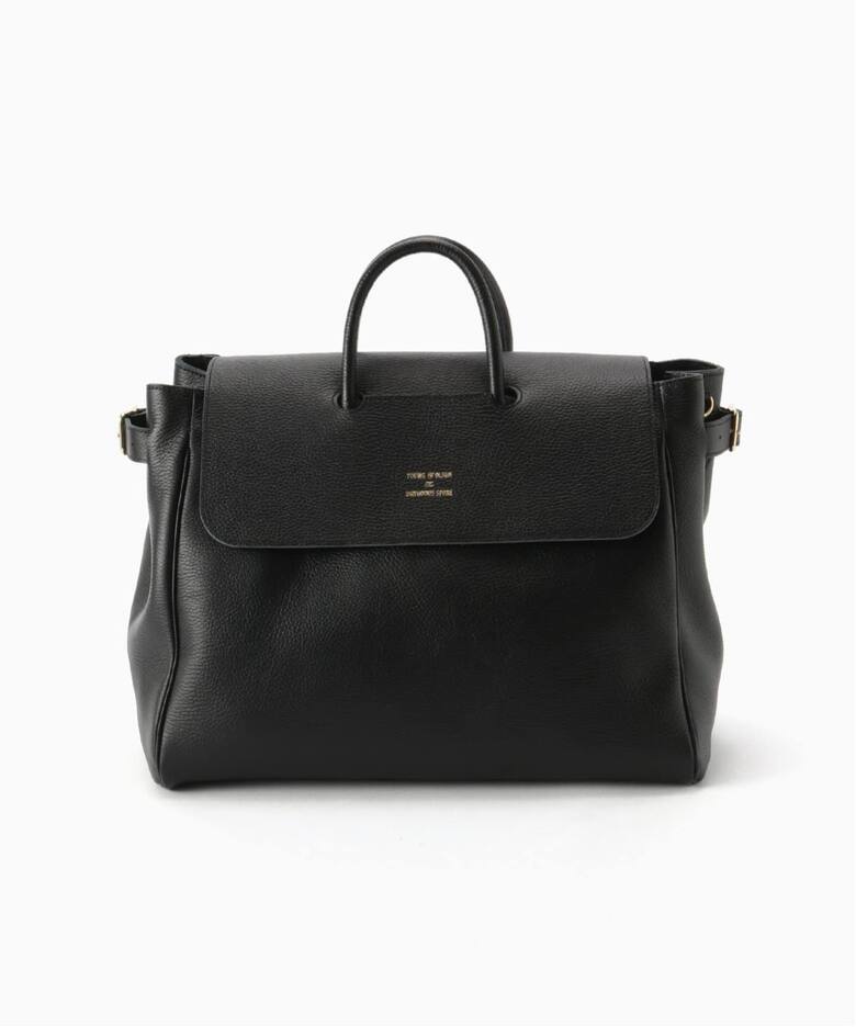 YOUNG & OLSEN 別注 エンボスレザー フラップ トートバッグ（トート 