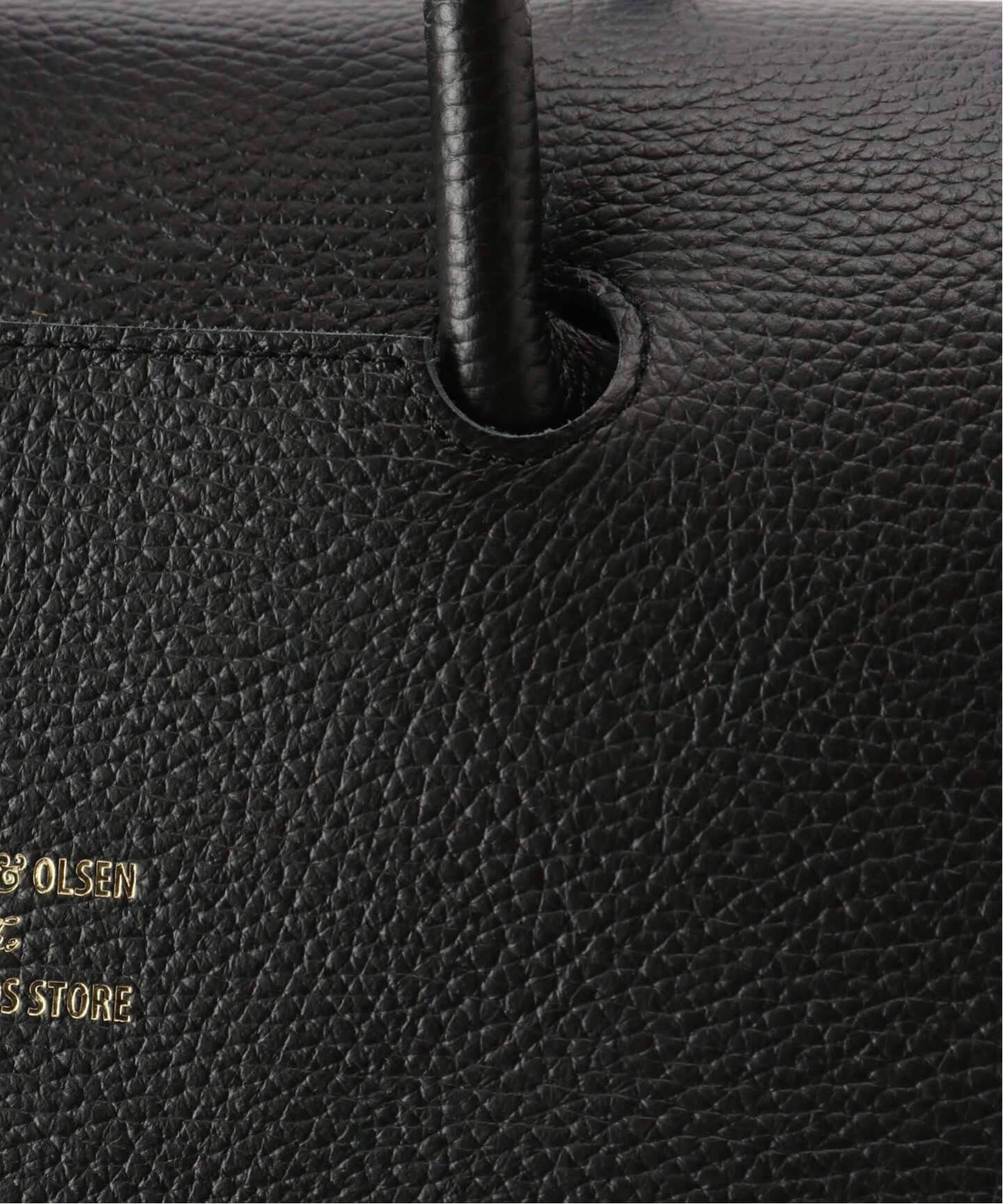 YOUNG & OLSEN 別注 エンボスレザー フラップ トートバッグ（トート