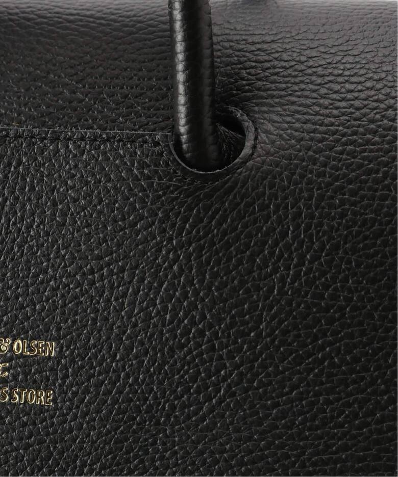 YOUNG & OLSEN 別注 エンボスレザー フラップ トートバッグ（トート 