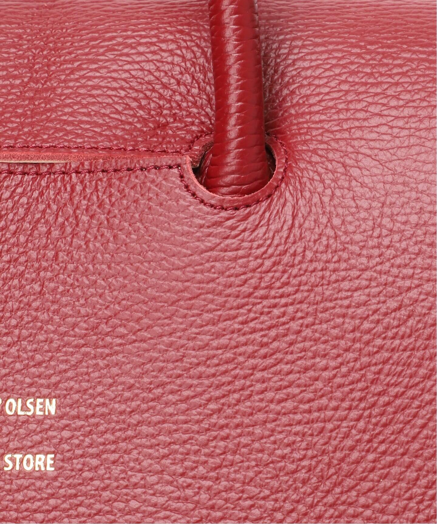 YOUNG & OLSEN 別注 エンボスレザー フラップ トートバッグ（トート 
