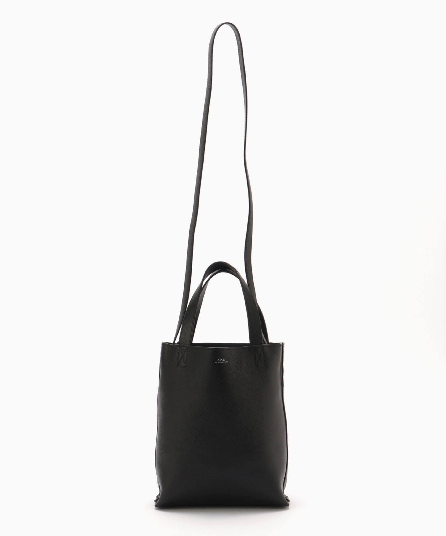 A.P.C.（アーペーセー）CABAS MAIKO SMALL-CUIR GRAINE（トートバッグ