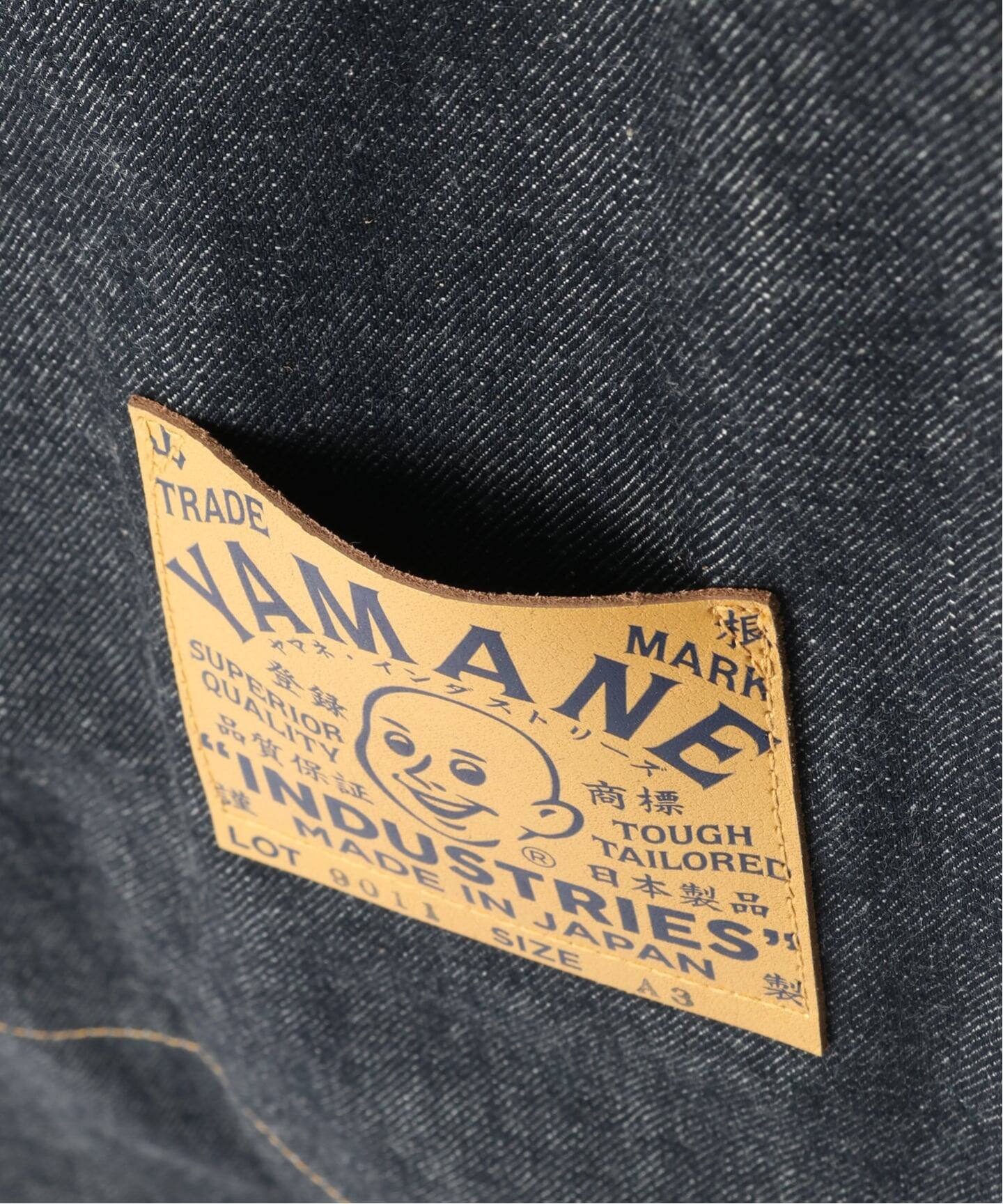 YAMANE.I デニム ドキュメントトート A3（トートバッグ）｜417