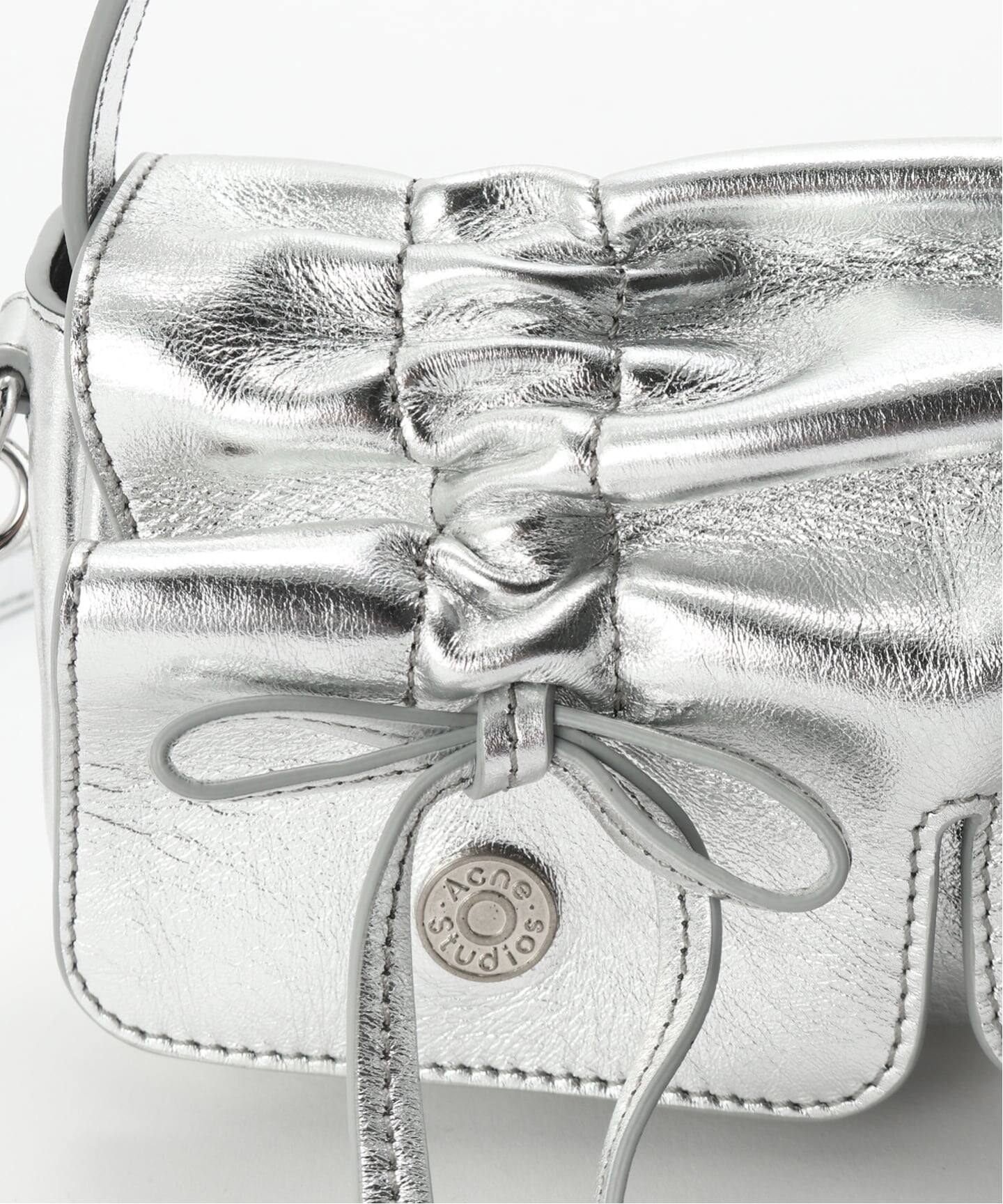Acne Studios シルバー ハンドバッグ Acne Studios / アクネ ストゥディオズ MULTIPOCKET MICRO
