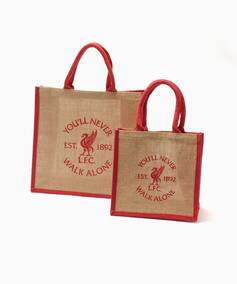 Liverpool FC / リバプール FC】SET OF 2 JUTE BAGS（トートバッグ 