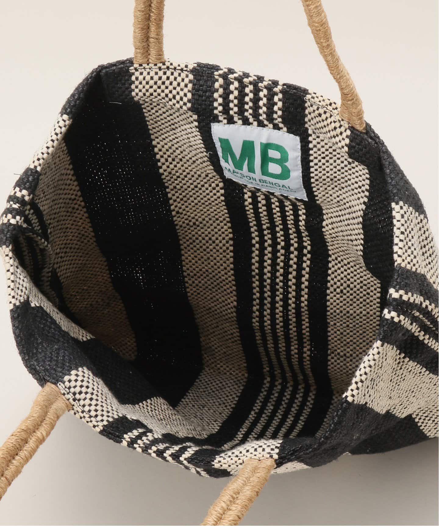 MAISON BENGAL/メゾン ベンガル】JUTE PORESH BAG：トートバッグ
