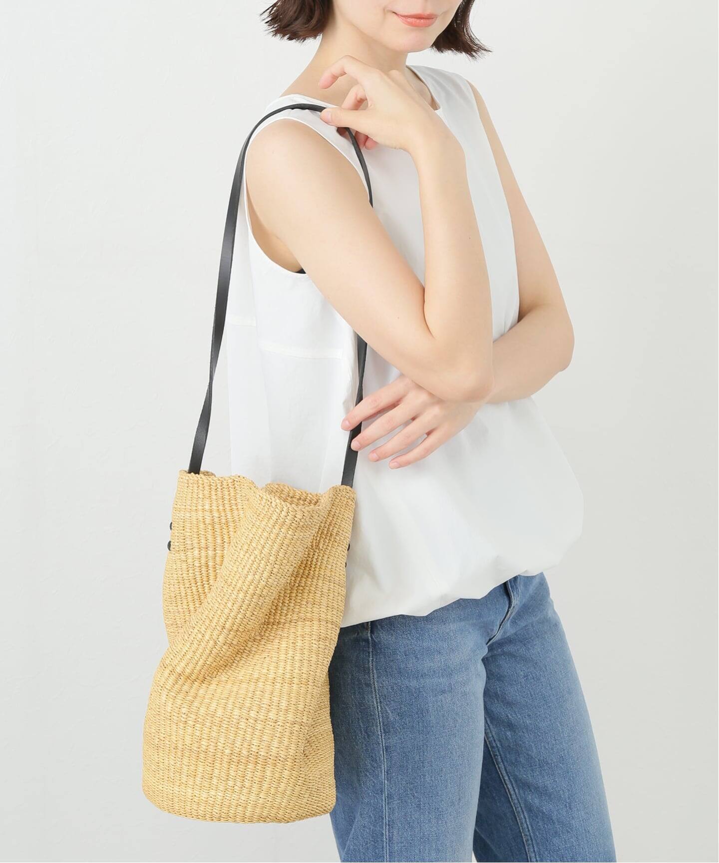 INES BRESSAND/イネス ブレッサンド】FROISSE BUCKET BAG：ショルダー 