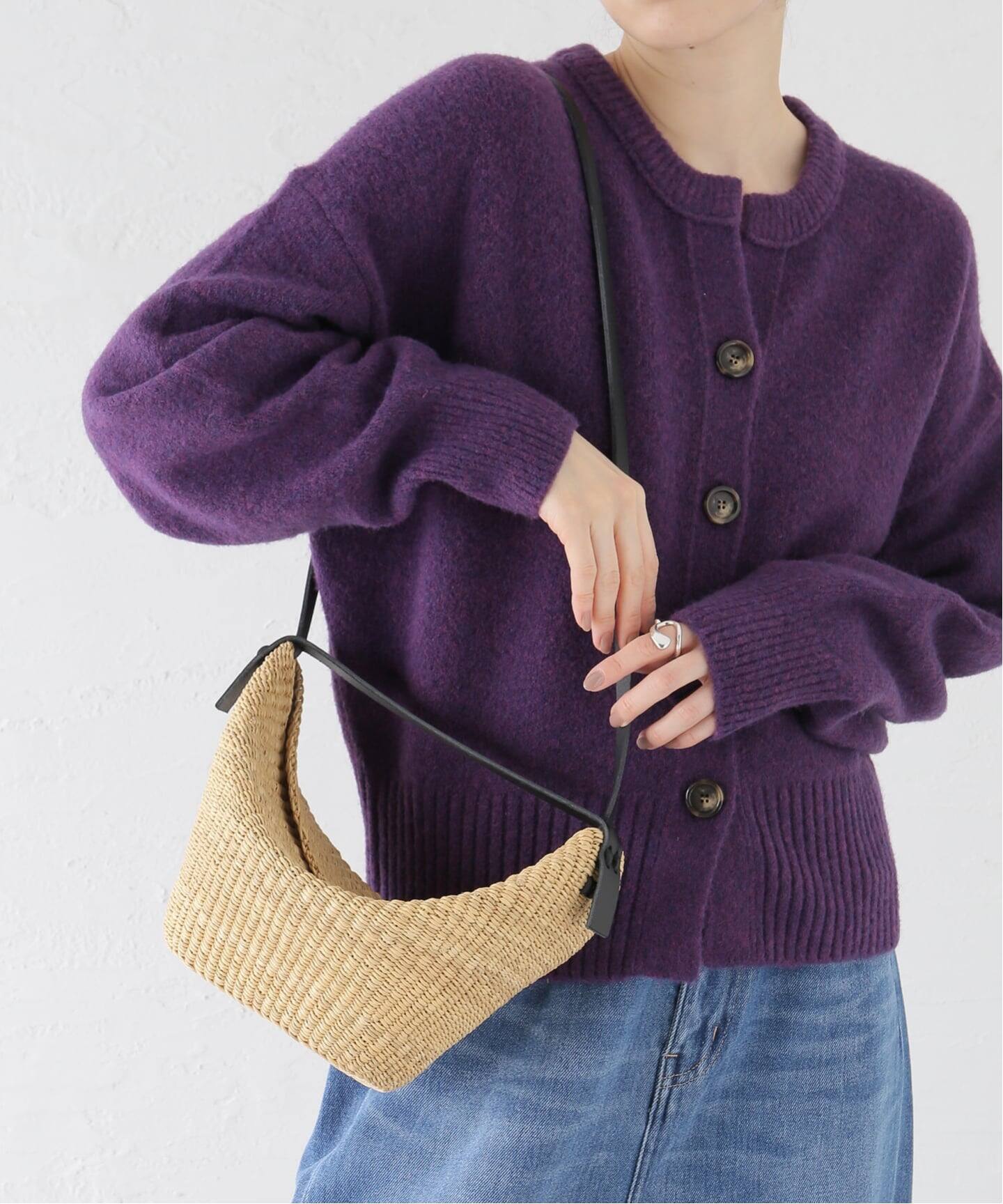 INES BRESSAND/イネス ブレッサンド】MINI CROISSANT：ショルダー 