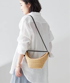 INES BRESSAND/イネス ブレッサンド】MINI CROISSANT：ショルダー 