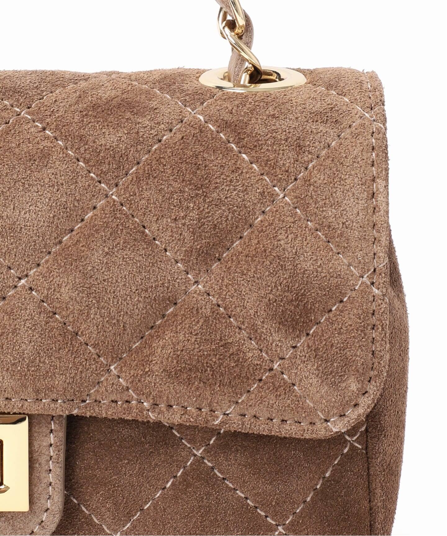 AULENTTI/オウレンティ】スエードチェーンBAG：ショルダーバッグ