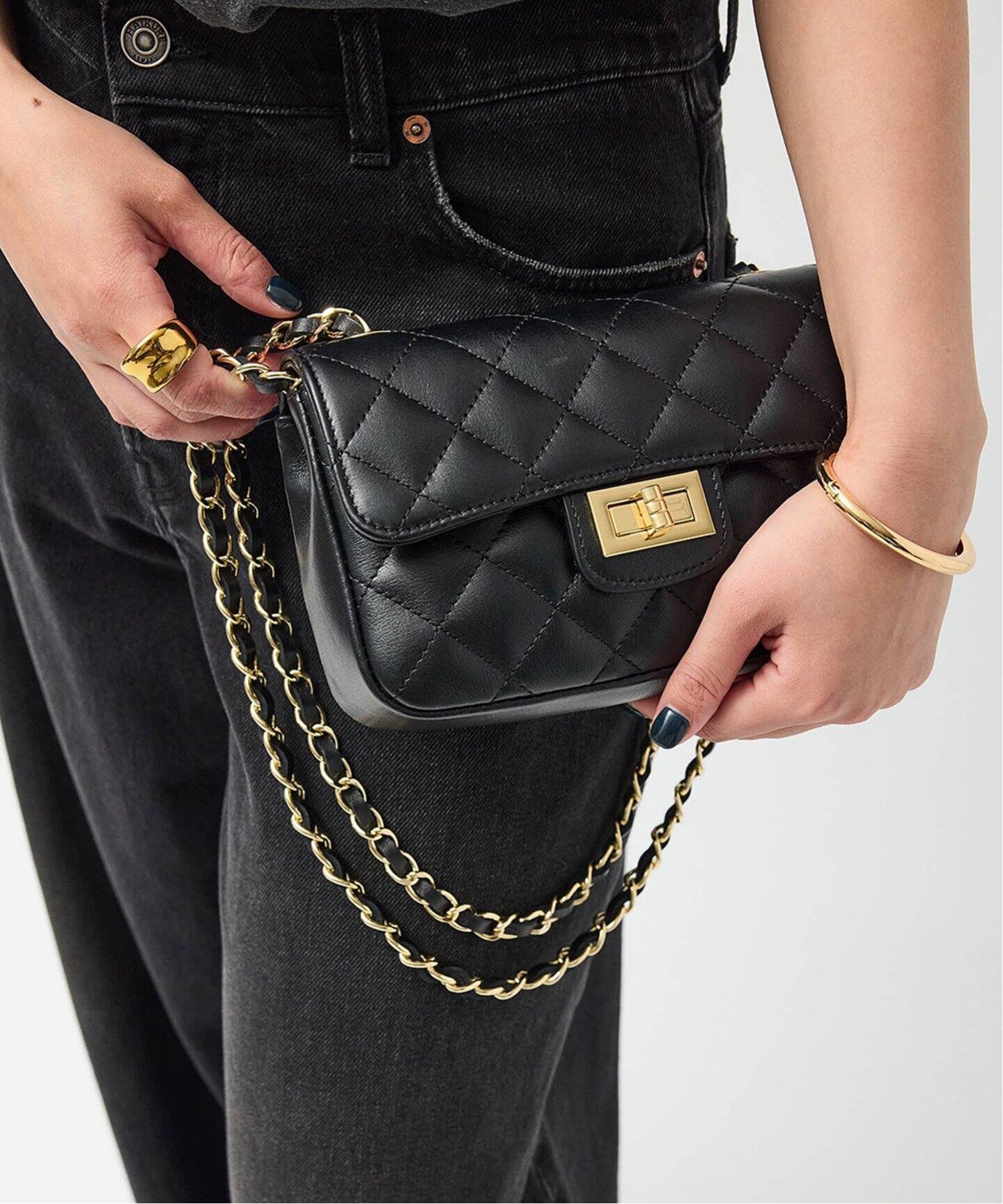 追加》【AULENTTI/オウレンティ】チェーンBAG：ショルダーバッグ 