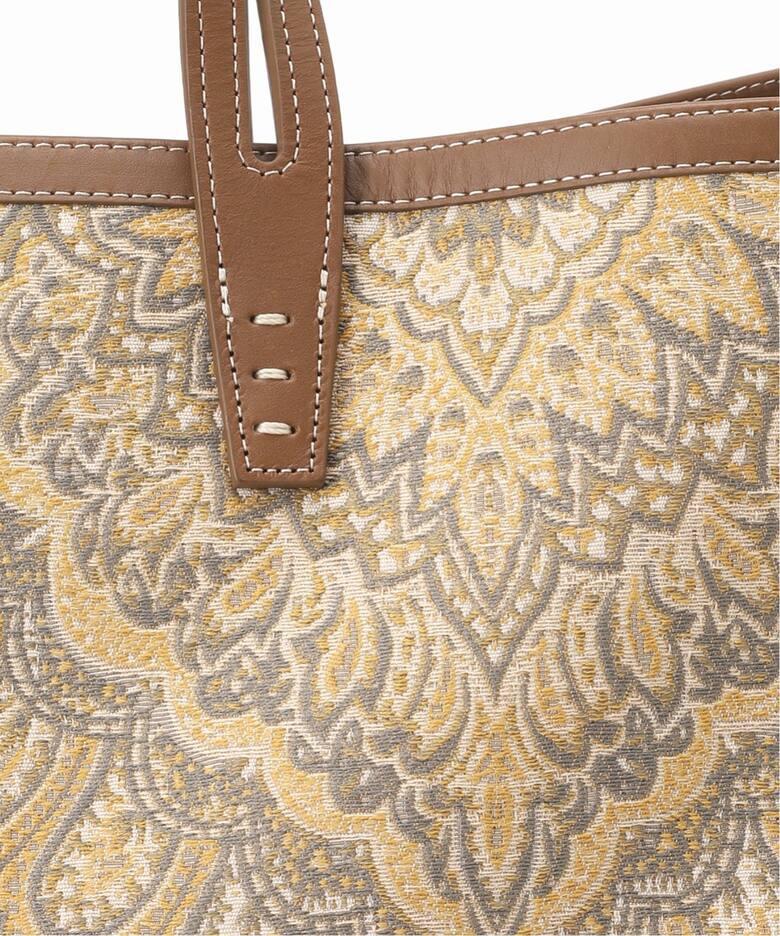 A VACATION/ア ヴァケーション】TANK YELLOW PAISLEY：トートバッグ 