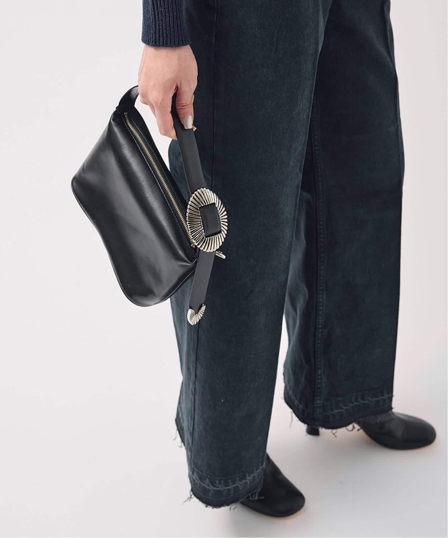 TOGA TOO/トーガトゥ】Leather mini bag：バッグ（ハンドバッグ