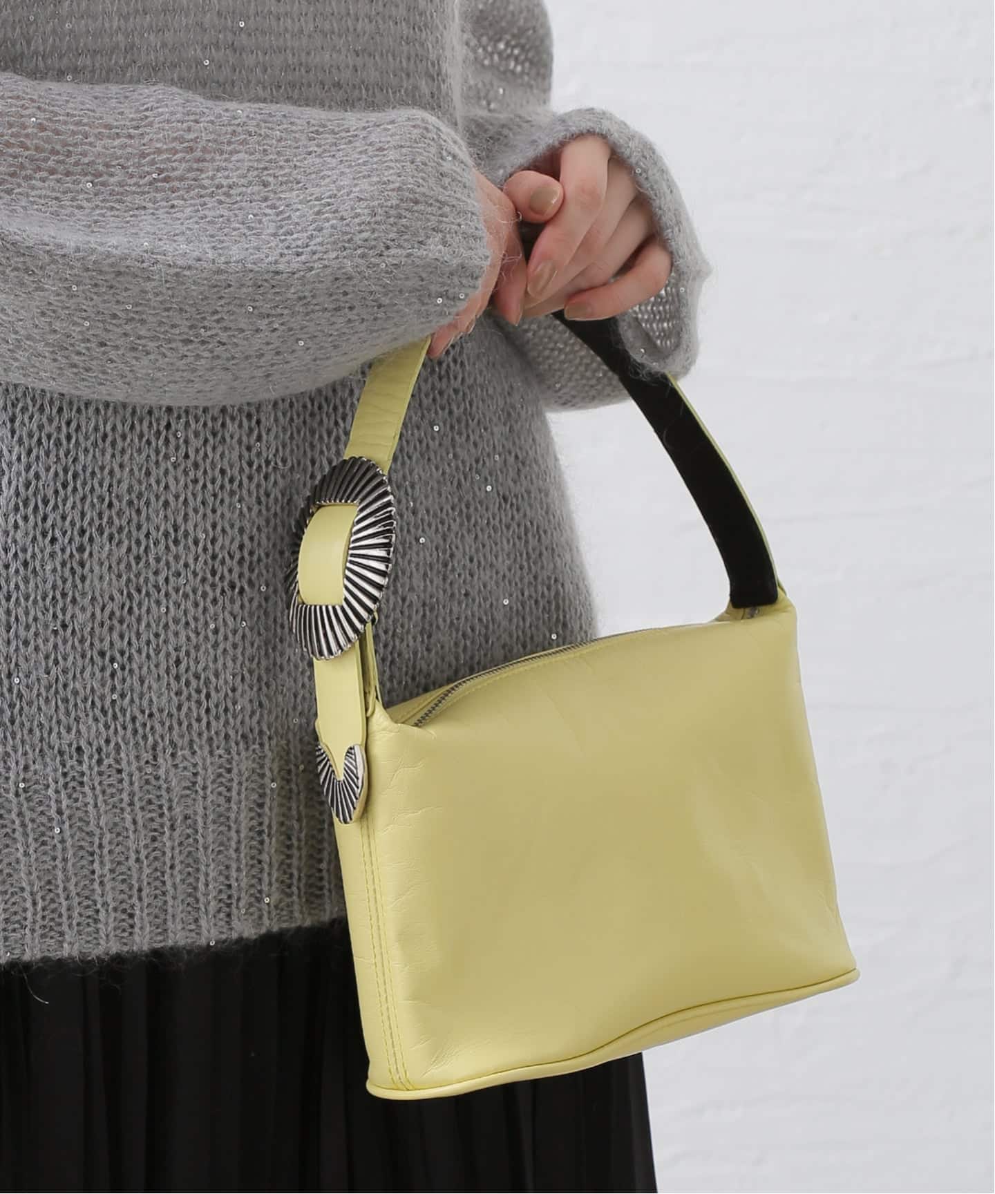 TOGA TOO/トーガトゥ】Leather mini bag：バッグ（ハンドバッグ