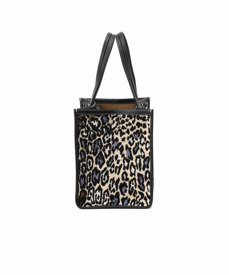 A VACATION/ア ヴァケーション】CLUB BAG LEOPARD/A：トートバッグ 