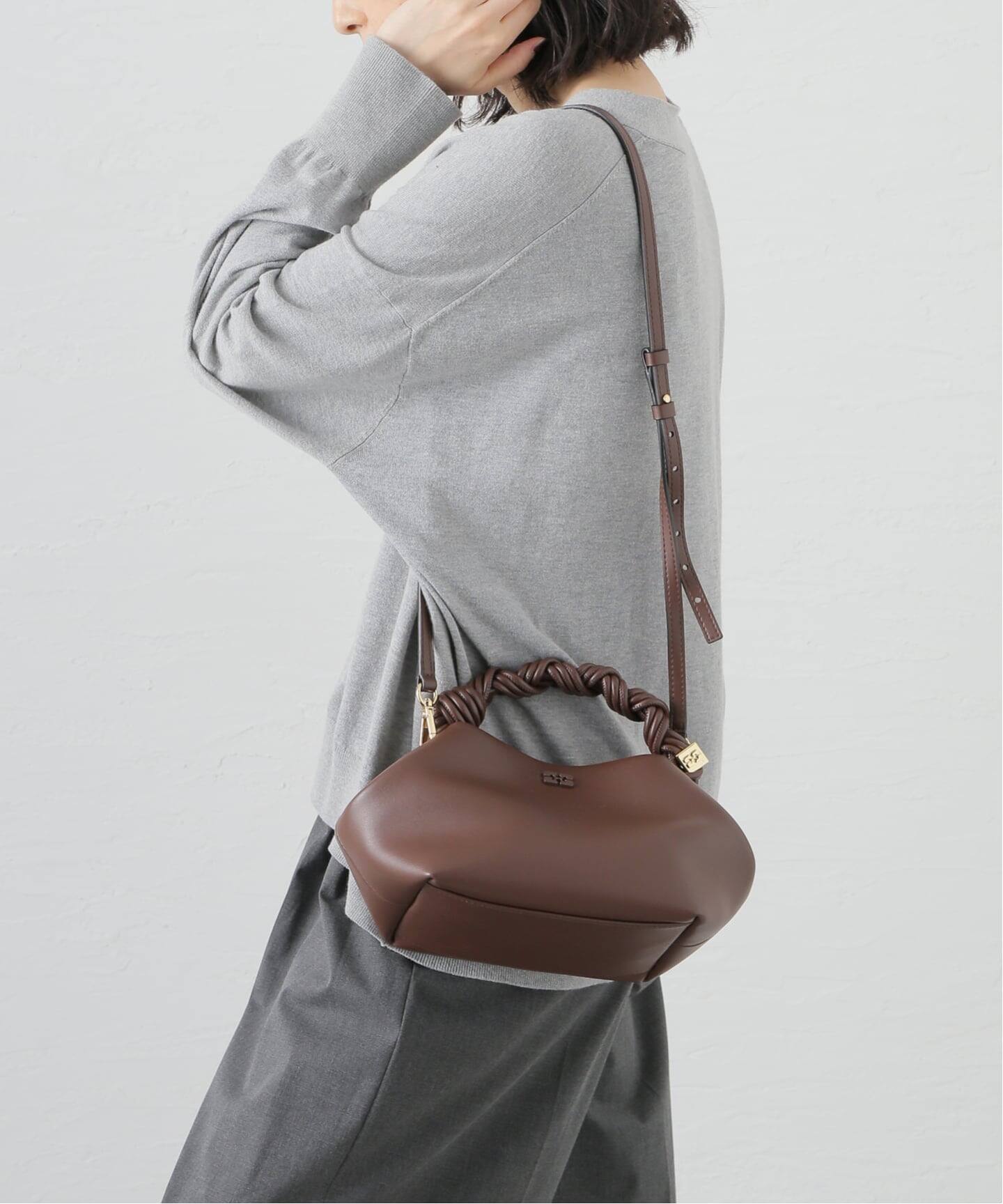 GANNI/ガニー】Ganni Bou Bag Small：ショルダーバッグ（ショルダー