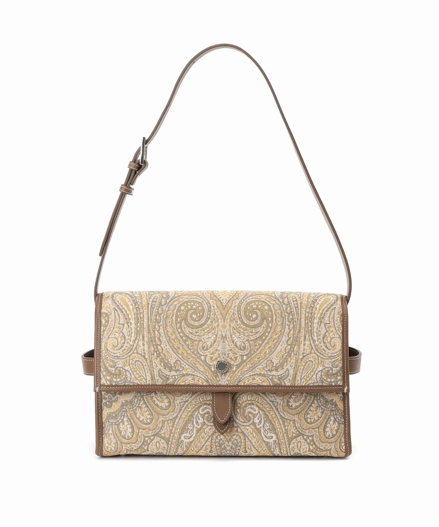 A VACATION/ア ヴァケーション】MAN YELLOW PAISLEY：ショルダーバッグ  