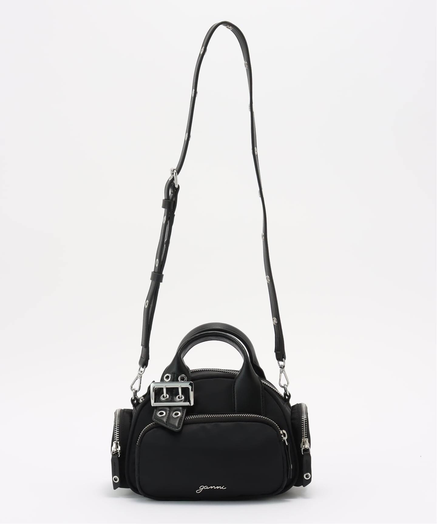 GANNI/ガニー】Bucky Polochon Small：ショルダーバッグ（ショルダー 