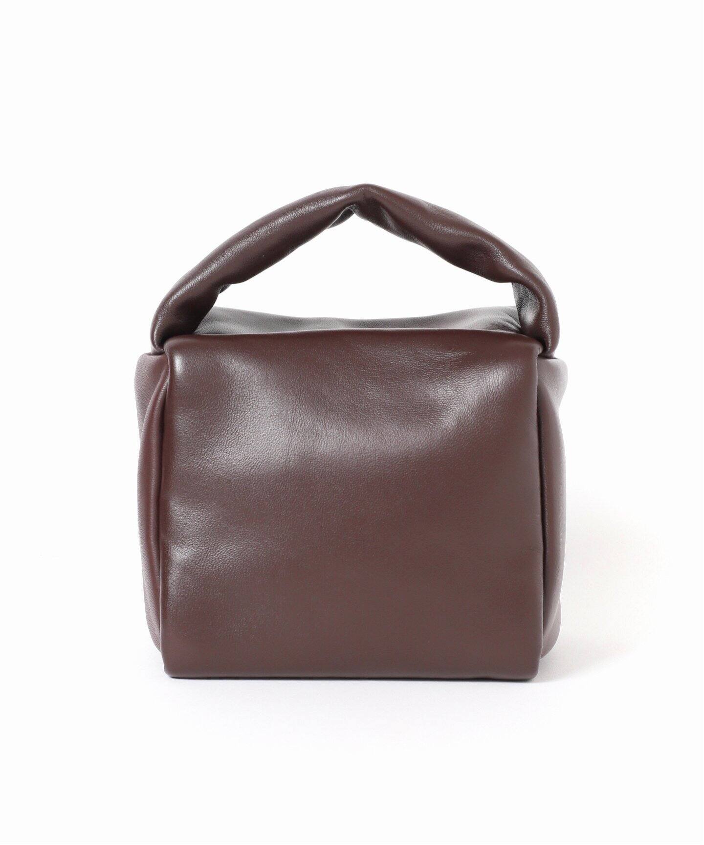 Bucket Baggage/バケットバゲージ】Puff Cube Small：ハンドバッグ