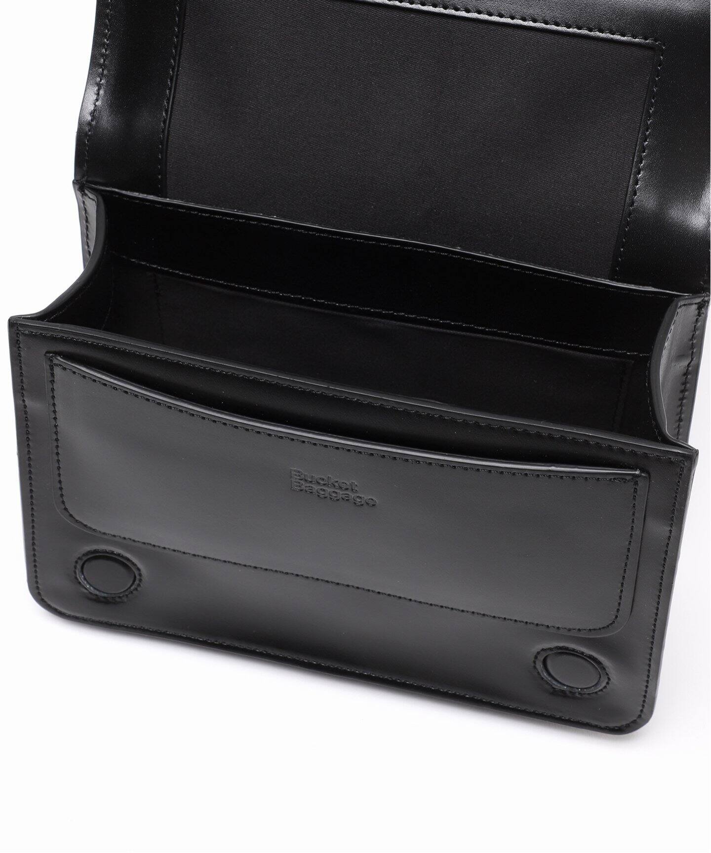 新品Bucket Baggage Long Handle Frapバッグ 白 予約》【Bucket Baggage】Long Handle Frap Bag：ショルダー