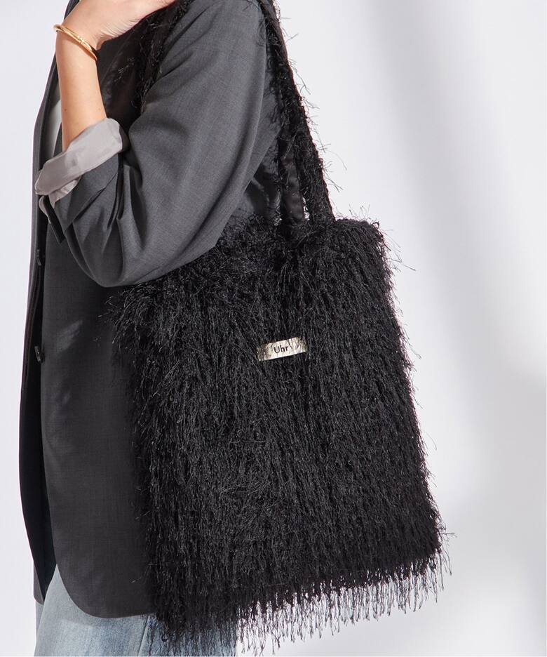 Uhr/ウーア】FRIENDSHIP FRINGE TOTE：トートバッグ（トートバッグ 