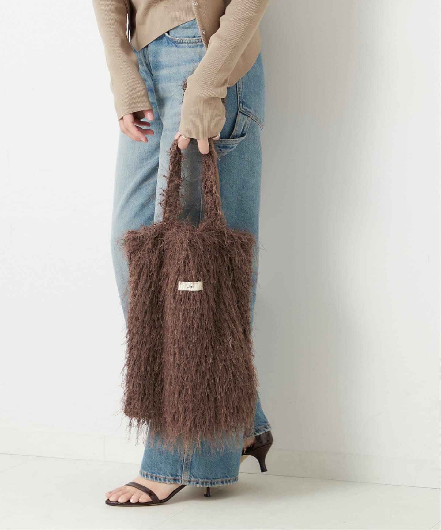 Uhr/ウーア】FRIENDSHIP FRINGE TOTE：トートバッグ（トート