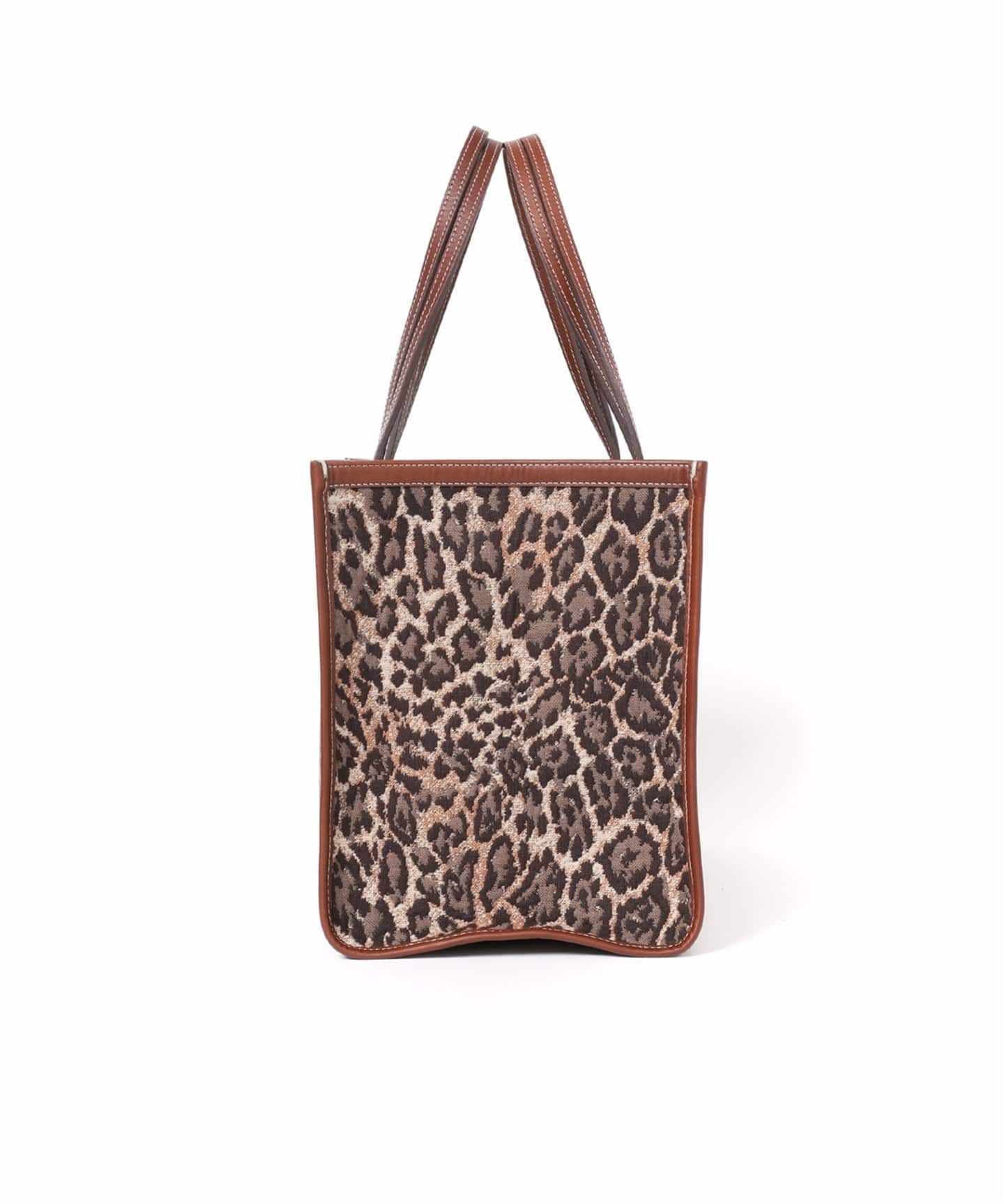 別注》【A VACATION】CLUB BAG L BROWN LEO：トートバッグ（トート