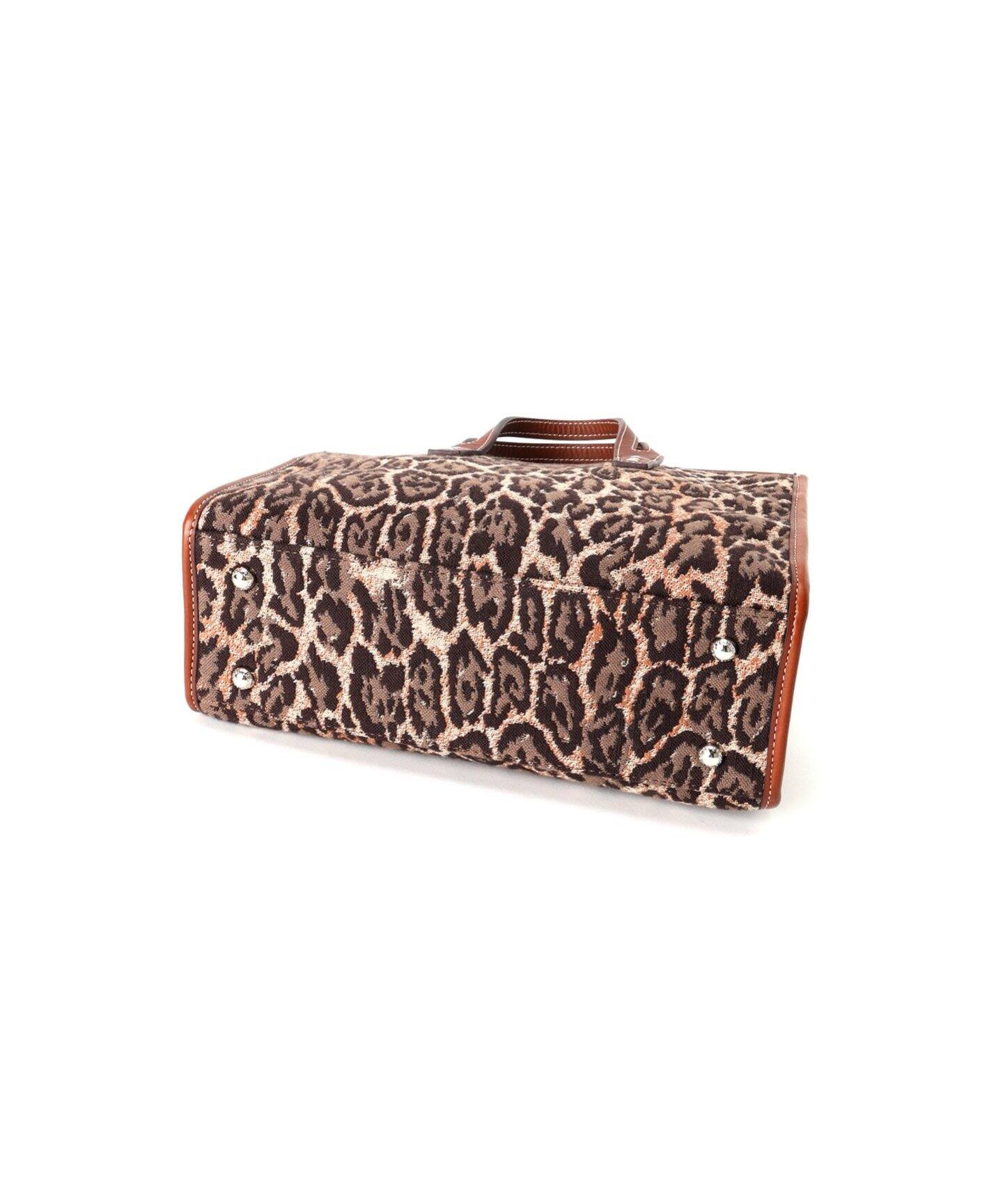 A VACATION/ア ヴァケーション】SABRINA BROWN LEO：ショルダーバッグ