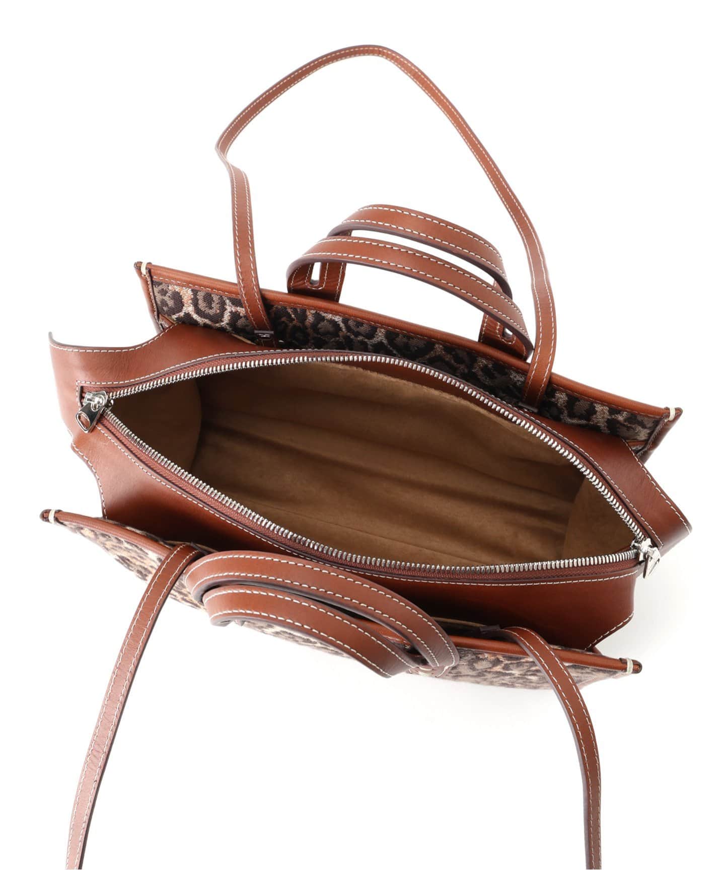 A VACATION/ア ヴァケーション】SABRINA BROWN LEO：ショルダーバッグ