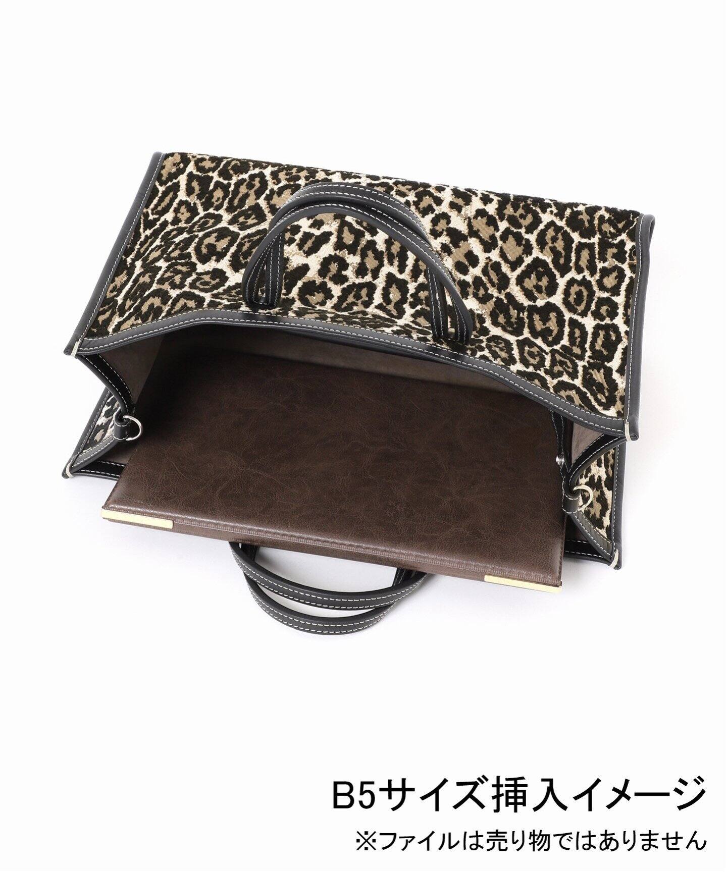 別注》【A VACATION】BREAD-M-L KHAKI LEO：トートバッグ（トート