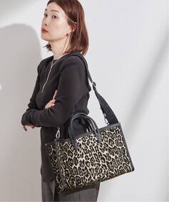別注》【A VACATION】BREAD-M-L KHAKI LEO：トートバッグ（トート 