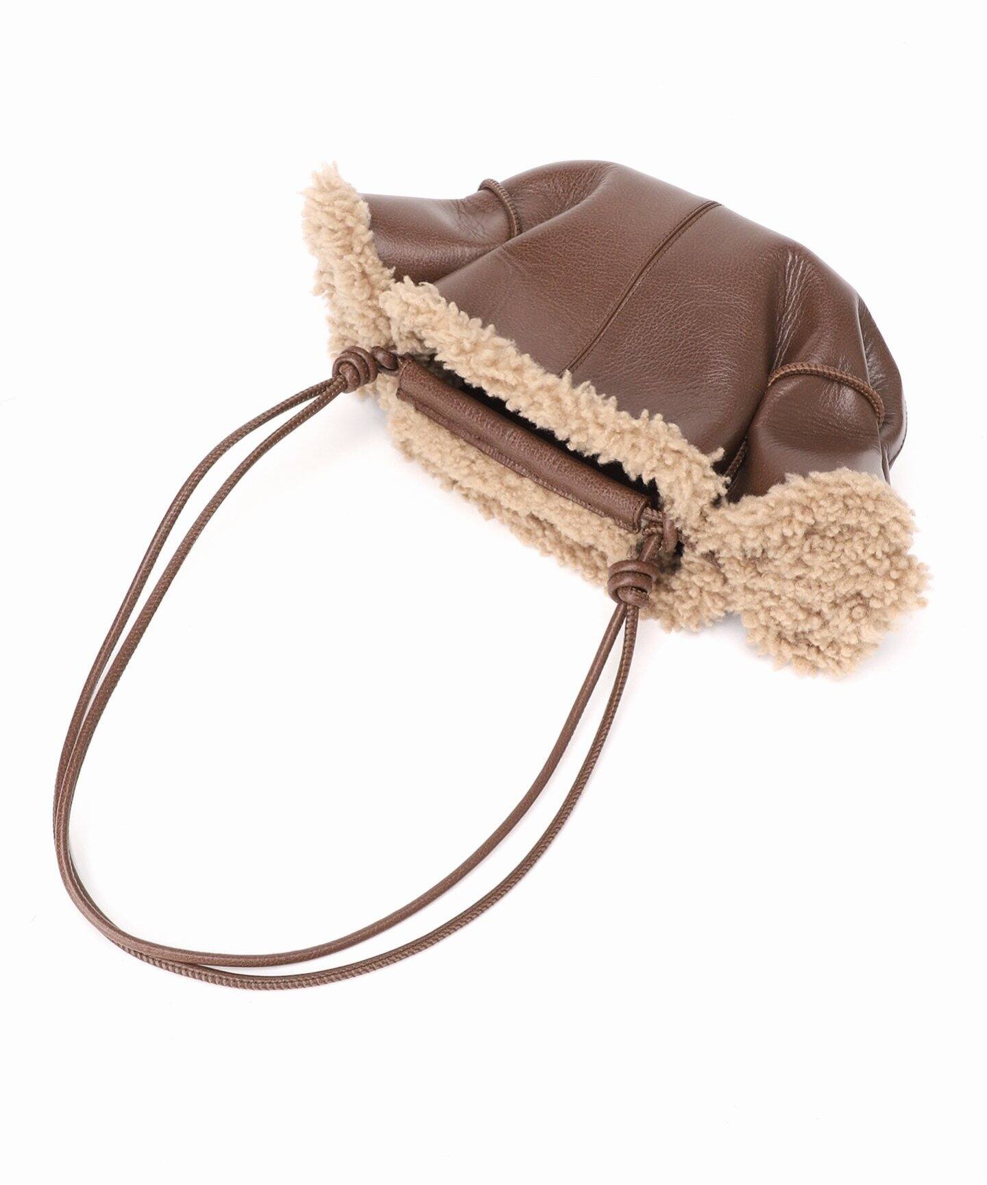 予約》【HEREU/ヘリュー】Arta Mini Curly Shearling Trims