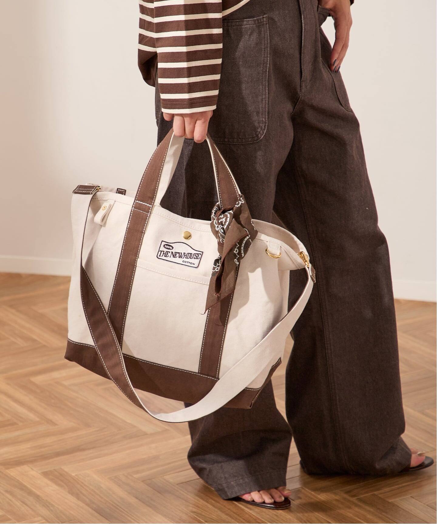 別注》【THE NEWHOUSE/ザ ニューハウス】SP LEON TOTE：トートバッグ 