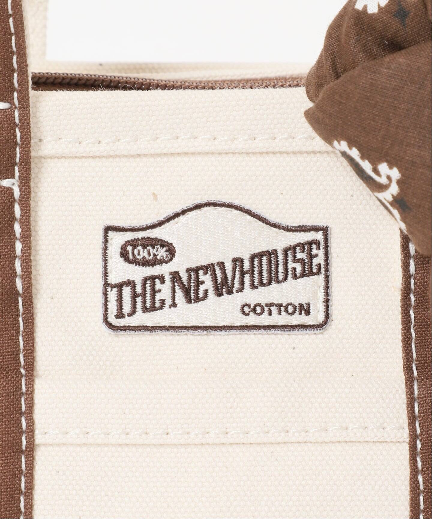 バッグ THE NEWHOUSE BABY LEON TOTE (brown) JOURNAL STANDARD L'ESSAGE｜《予約》《別注》【THE NEWHOUSE/ザ