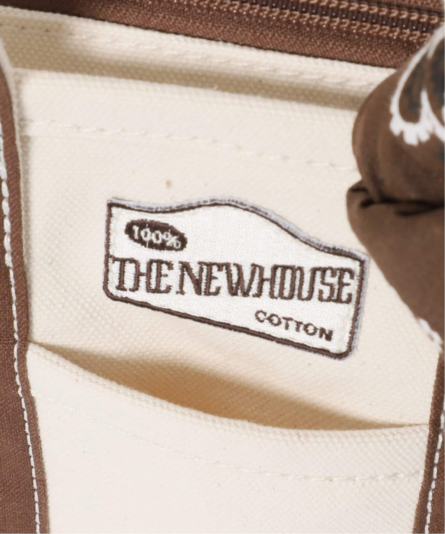 THE NEWHOUSE BABY LEON TOTE ブラウン THE NEWHOUSE BABY LEON TOTE (brown)