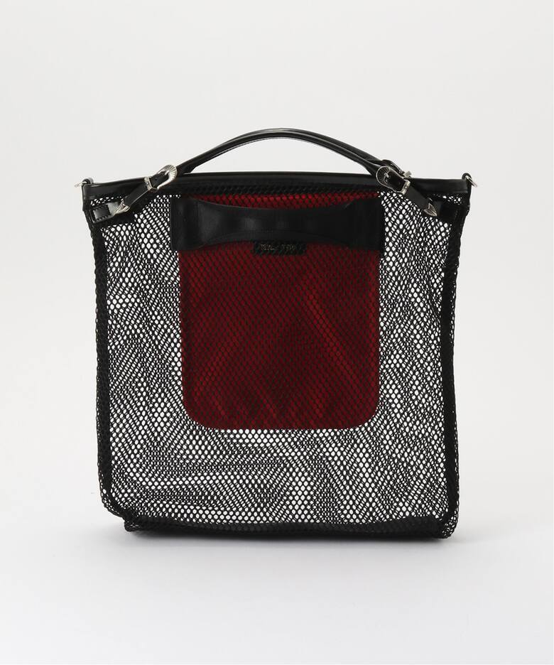 TOGA TOO/トーガトゥ】Mesh shoulder bag：ショルダーバッグ 