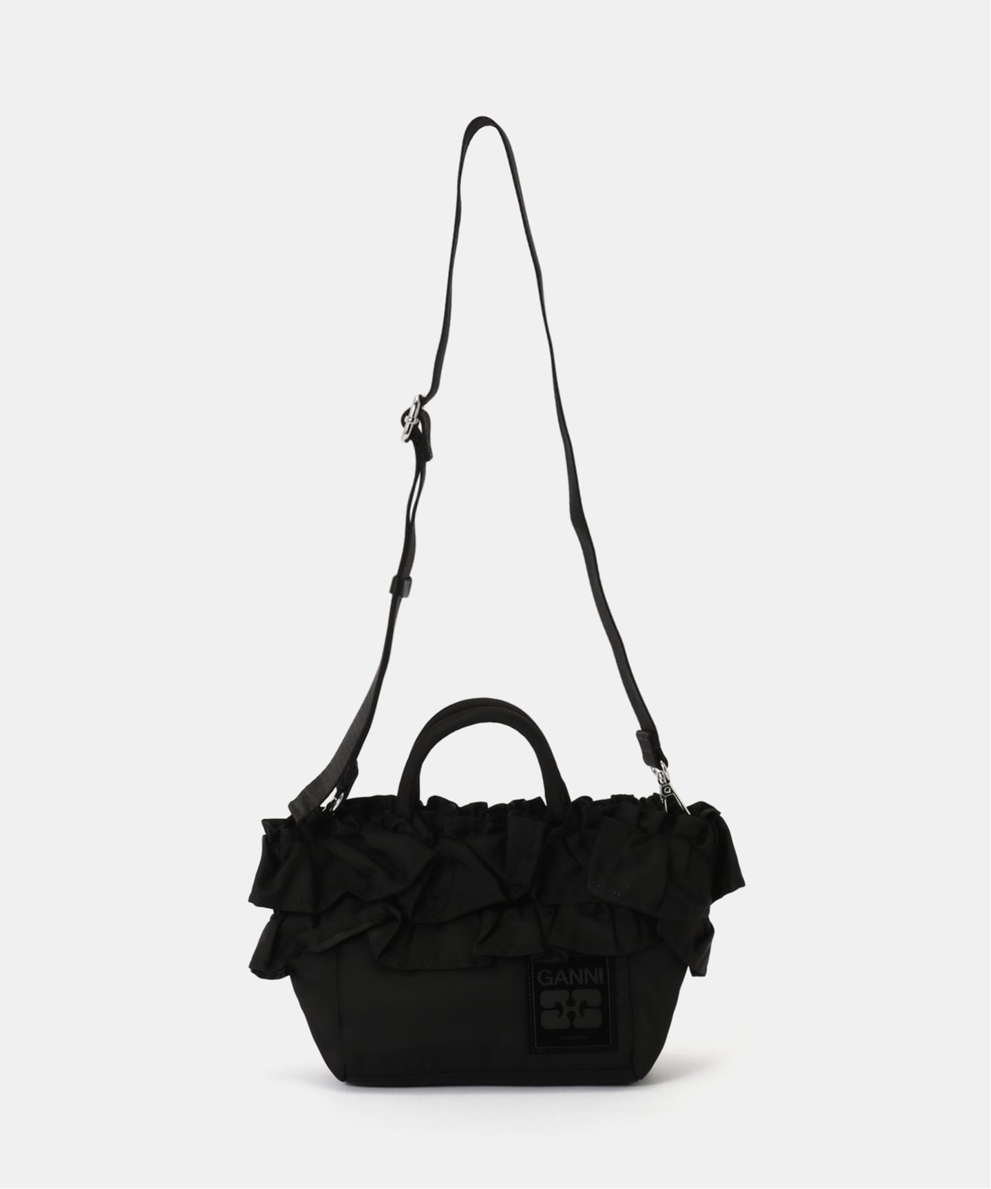 GANNI/ガニー】 Mini Shopper Ruffle（ハンドバッグ）｜JOURNAL