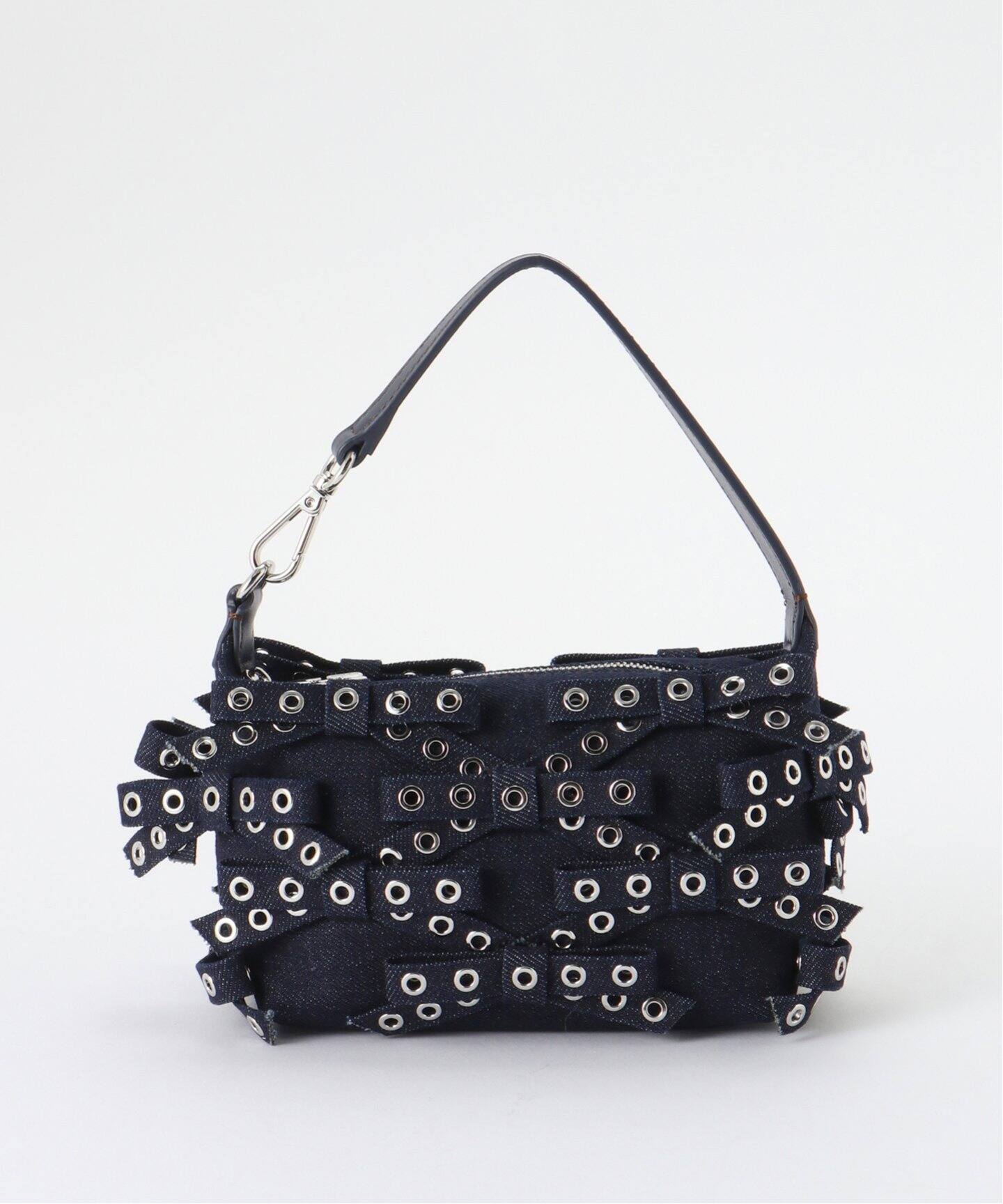 GANNI/ガニー】Butterfly Small Pouch Bow Eyelet D：バッグ