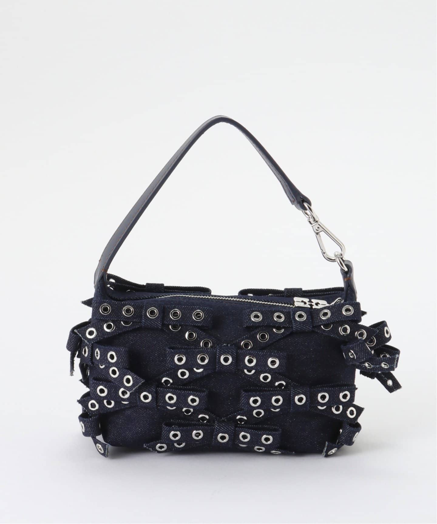 GANNI/ガニー】Butterfly Small Pouch Bow Eyelet D：バッグ
