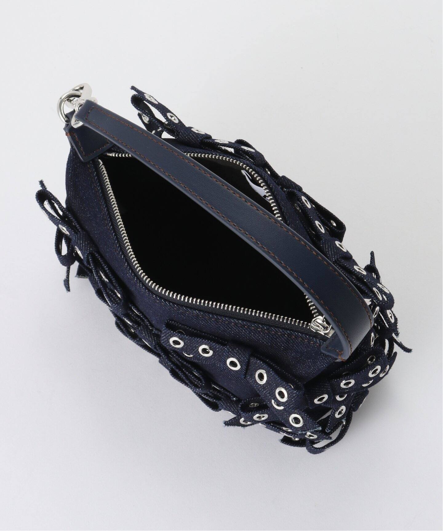 GANNI/ガニー】Butterfly Small Pouch Bow Eyelet D：バッグ