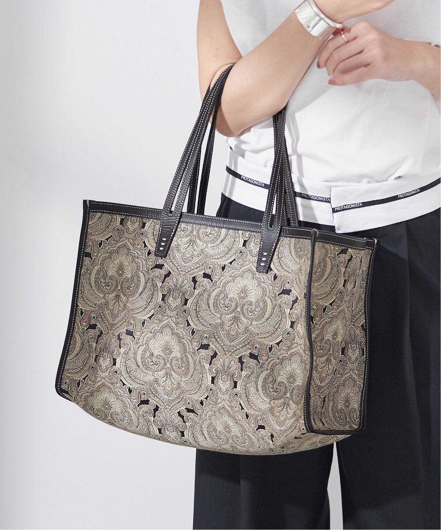 追加予約3》【A VACATION/ア ヴァケーション】CLUB BAG ONYX：トート  