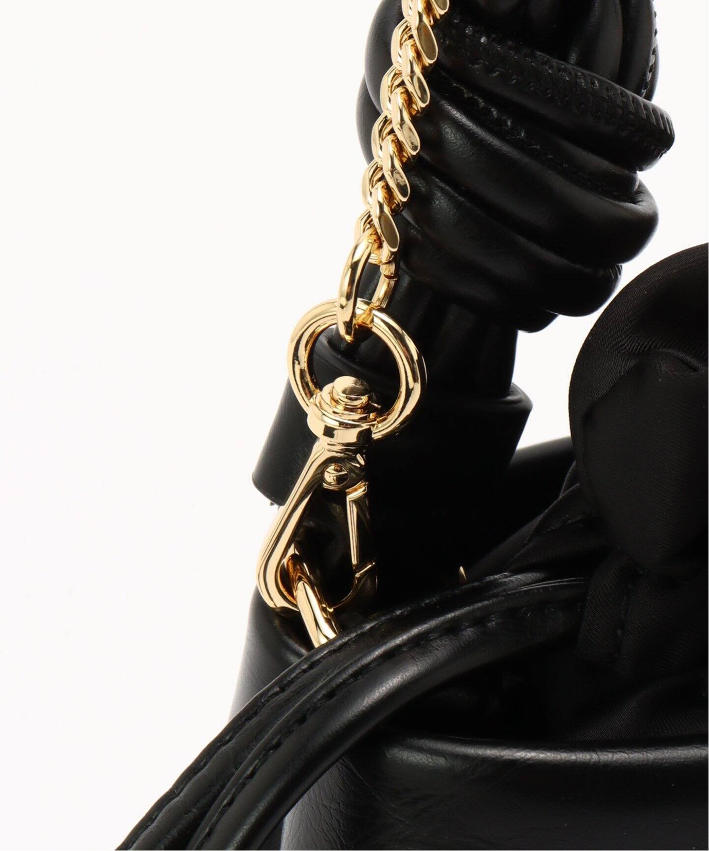 GANNI/ガニー】Bou Bucket Mini Crinckle Oleatex：ショルダー