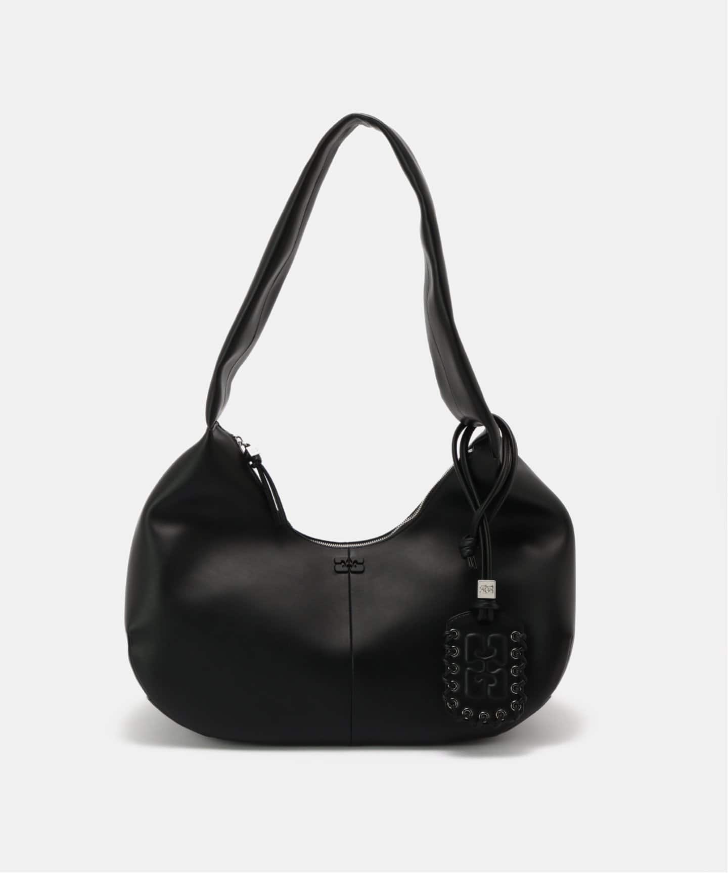 GANNI/ガニー】Bou Bag Hobo Medium：ショルダーバッグ