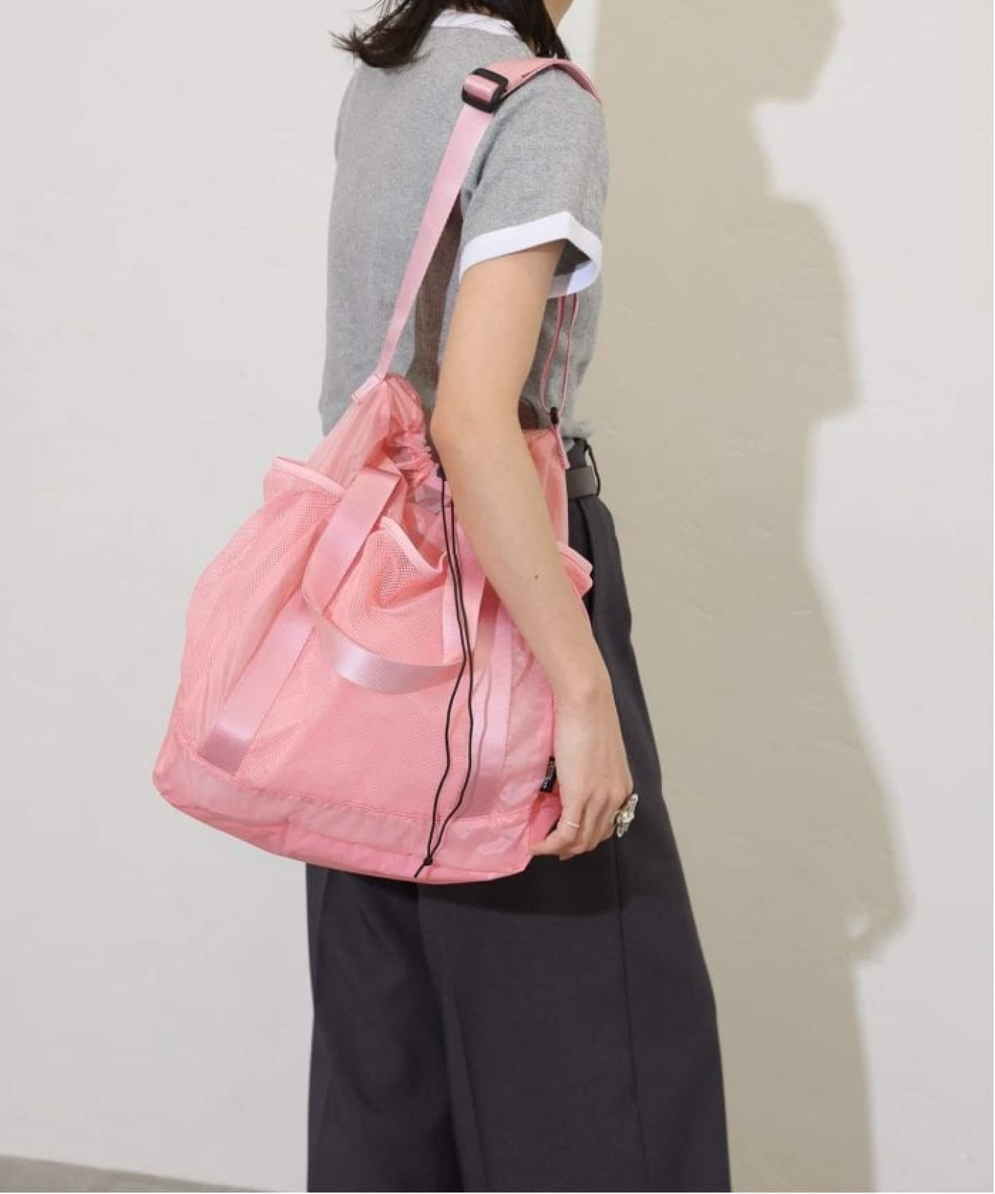 追加予約》別注【HOLIDAY/ホリデイ】PACKABLE STRAP TOTE