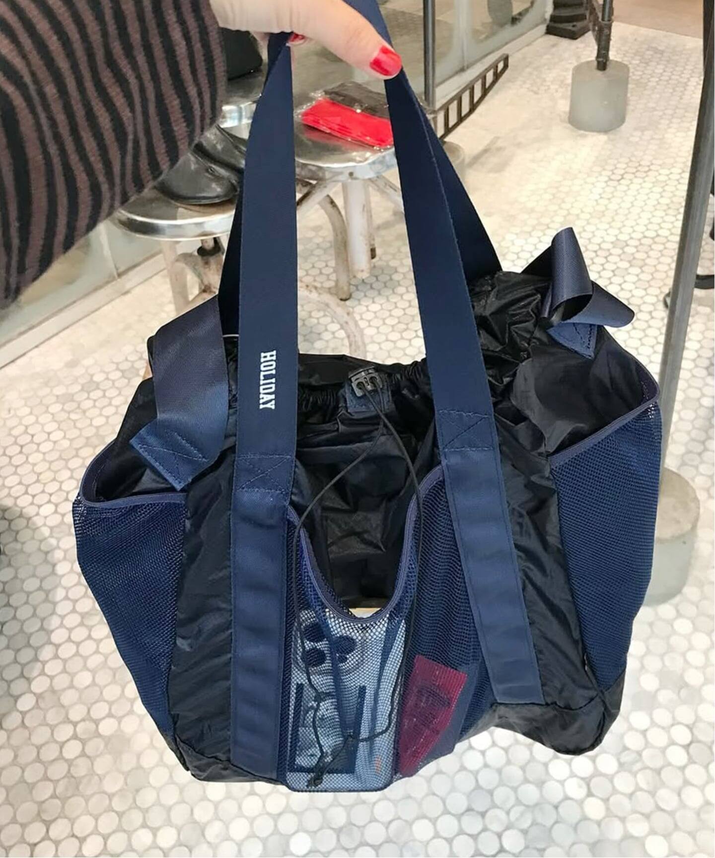 追加》別注【HOLIDAY/ホリデイ】PACKABLE STRAP TOTE（トートバッグ 