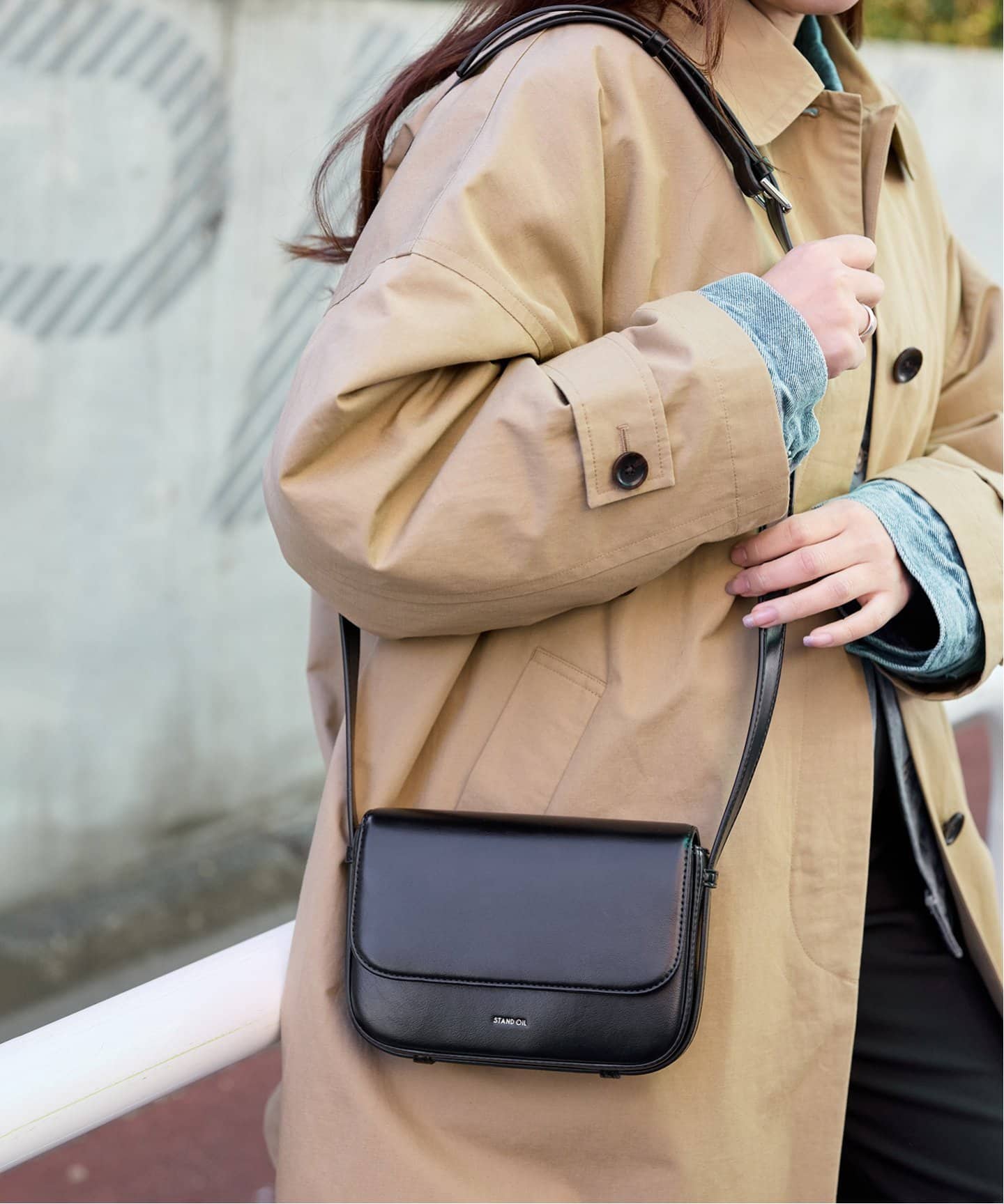 【完売品・新品未使用✨】STAND OIL スタンドオイル　RIDDLE BAG STAND OIL/スタンドオイル RIDDLE BAG（ショルダーバッグ）｜B.C