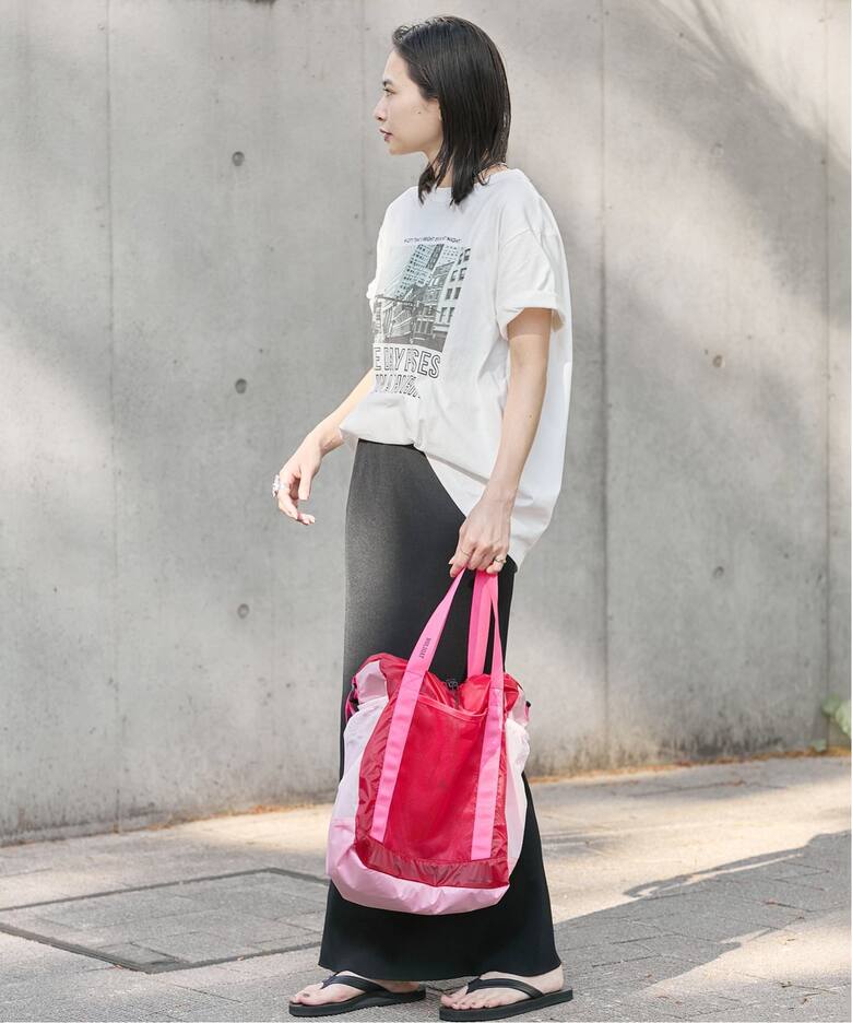 WEB+一部店舗限定》別注【HOLIDAY/ホリデイ】PACKABLE STRAP TOTE 